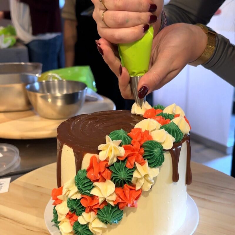 Zoets van Zeinab - Kerst taarten workshop